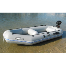 Barco esportivo inflável pequeno em PVC a remo